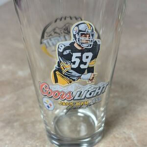 Jack Ham 59 Glass Coors Light NFL Glass